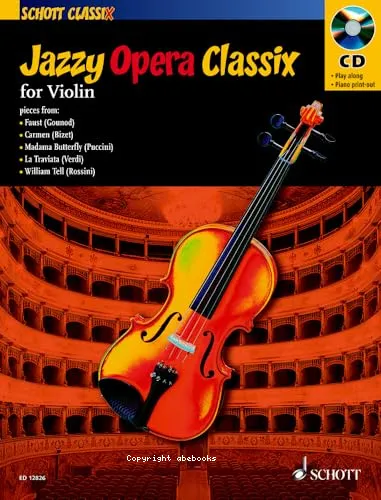 Jazzy opera classix for violin