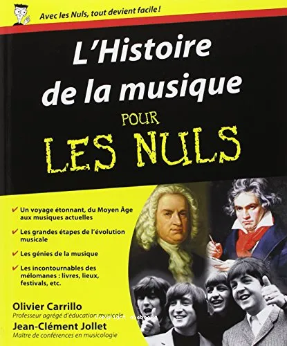 L'histoire de la musique pour les nuls