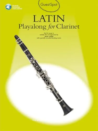 Latin playalong for clarinet