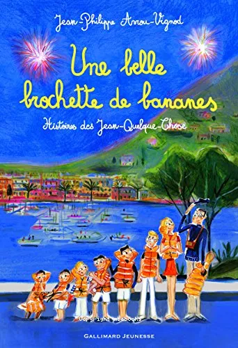 Une belle brochette de bananes