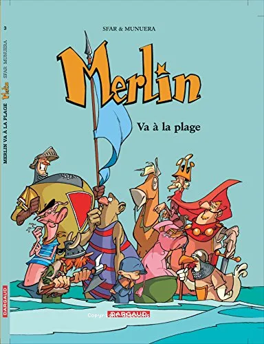 Merlin va � la plage