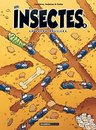Les insectes en bande dessin�e