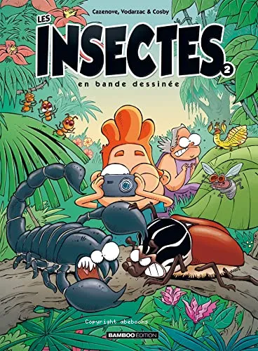 Les insectes en bande dessin�e