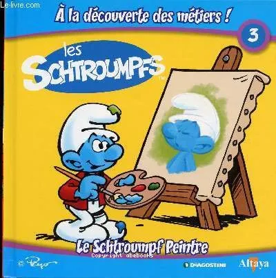 Le schtroumpf peintre