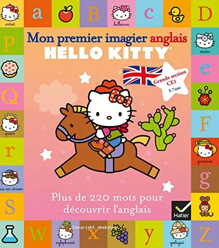 Mon premier imagier anglais Hello Kitty