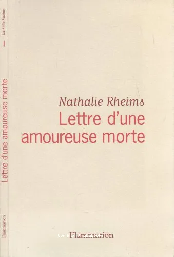 Lettre d'une amoureuse morte